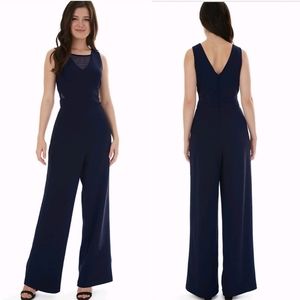 IZ Byer Illusion Sides Wide Leg Jumpsuit